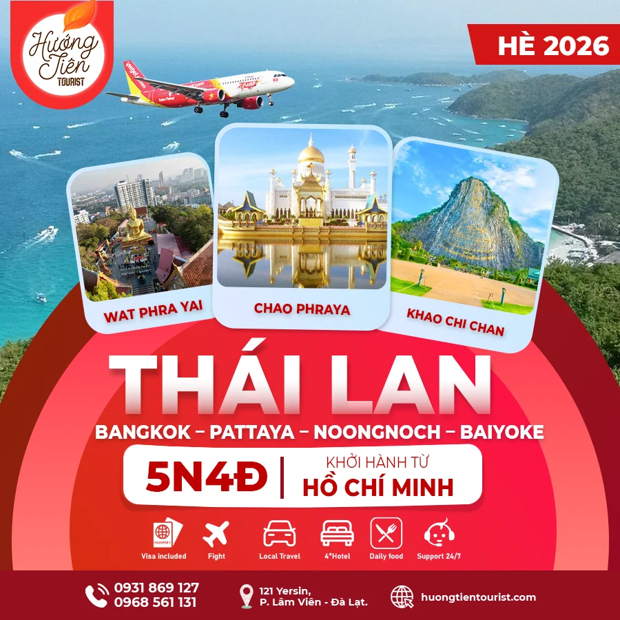 TOUR THÁI LAN MÙA HÈ 2026