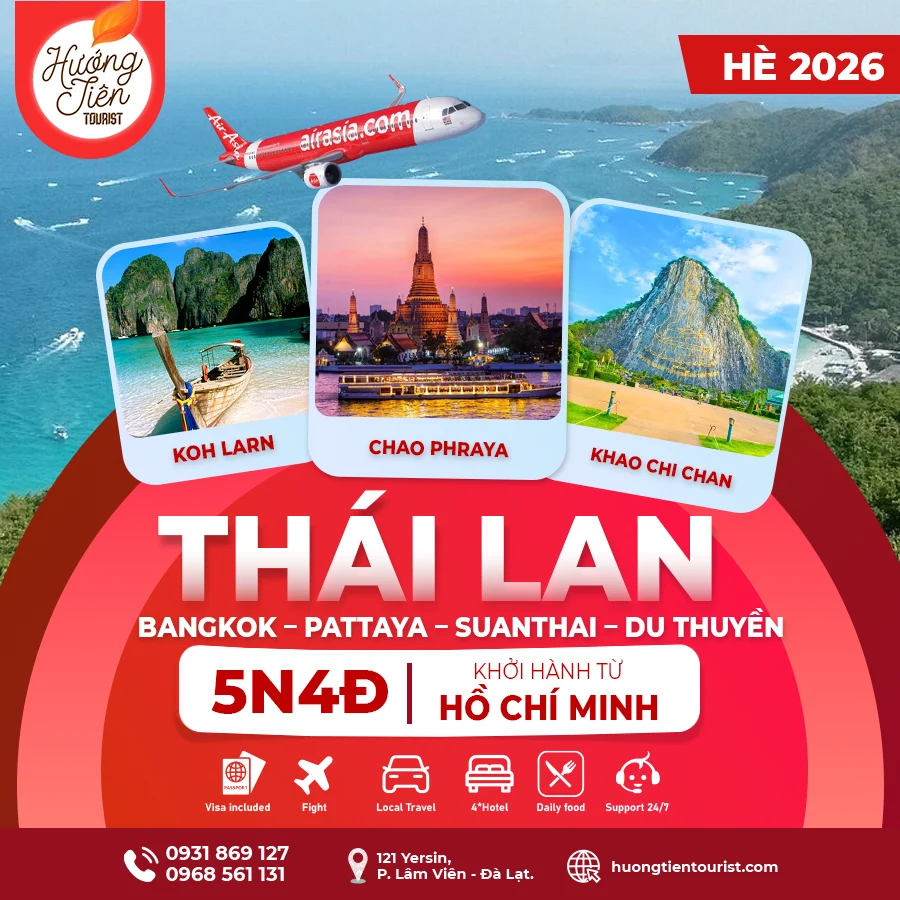 TOUR THÁI LAN MÙA HÈ 2026