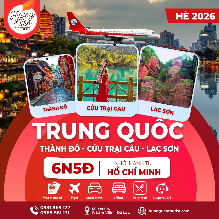 TOUR TRUNG QUỐC-MÙA HÈ 2026 | Sichuan Airlines