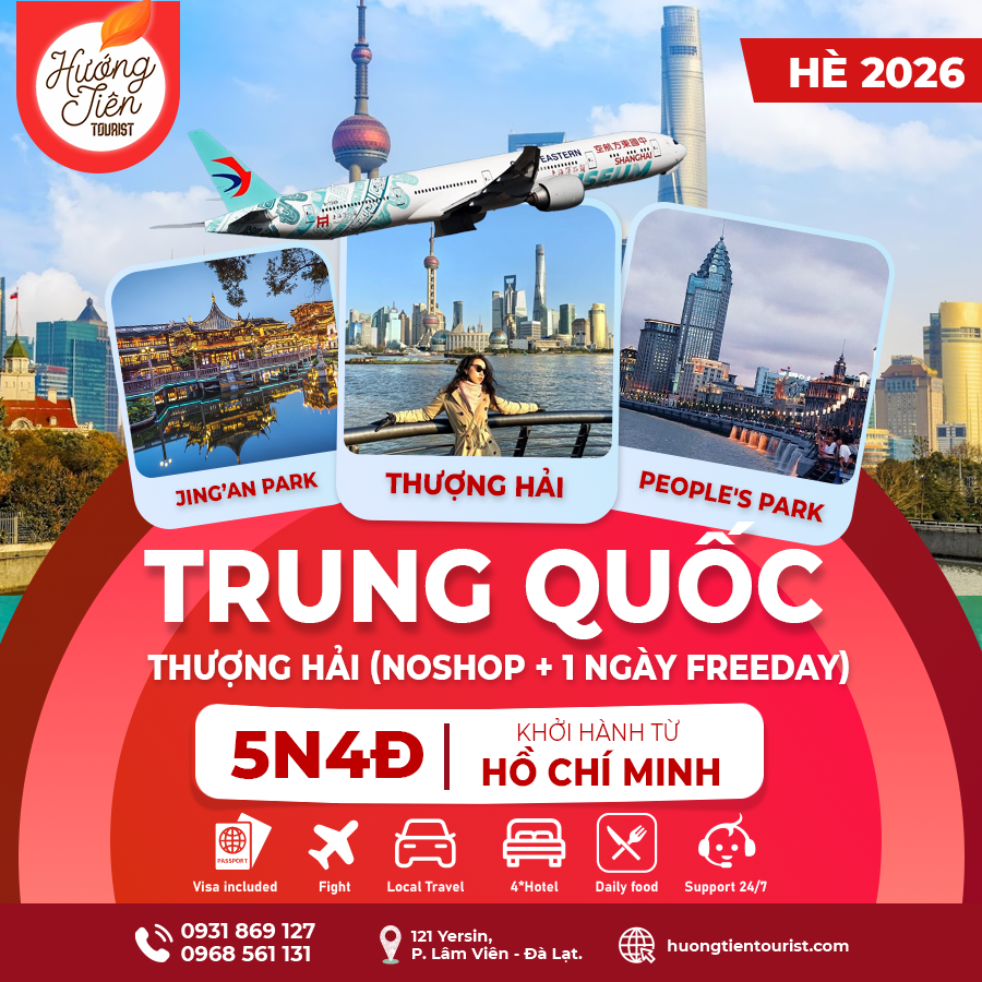 TOUR TRUNG QUỐC-MÙA HÈ 2026 | China Eastern Airlines| TP.HCM