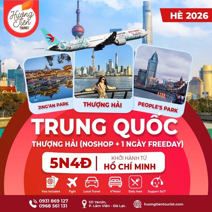 TOUR TRUNG QUỐC-MÙA HÈ 2026 | China Eastern Airlines| TP.HCM