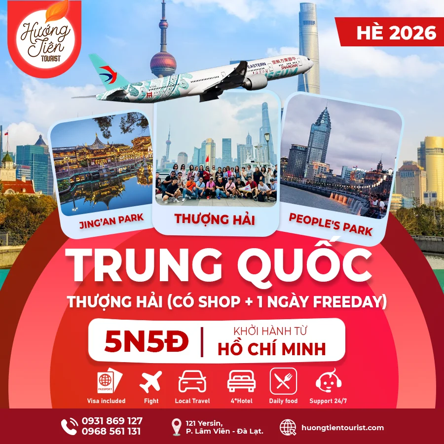 TOUR TRUNG QUỐC MÙA HÈ 2026