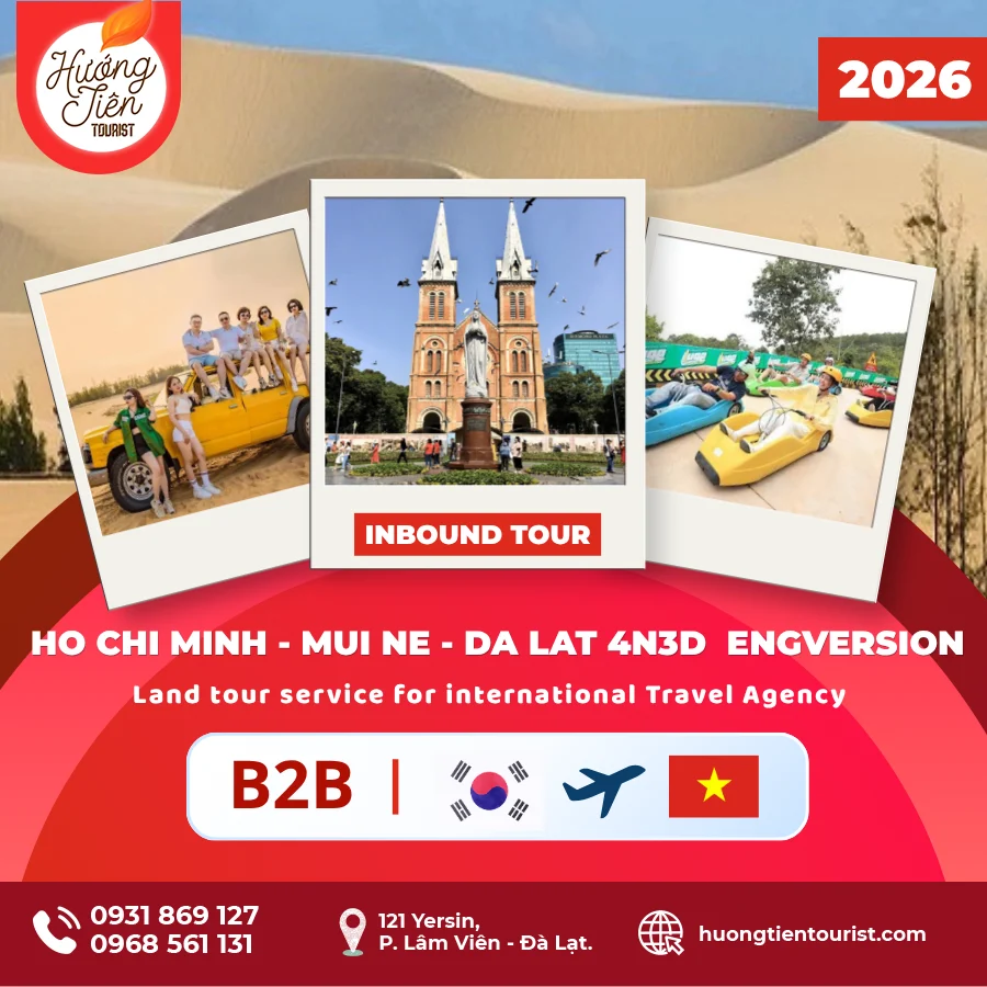 HO CHI MINH - MUI NE - DA LAT 4N3D - EngVersion