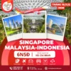 TOUR SINGAPORE MALAYSIA-INDONESIA-THÁNG 10,11,12/ 2026 | Vietjet Air |TP.HCM