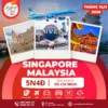 TOUR SINGAPORE-MALAYSIA-THÁNG 10,11/ 2026 | VietNam Airlines |TP.HCM