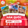 TOUR HÀN QUỐC – THÁNG 10/ 2026 | Vietjet Air| TP.HCM