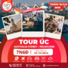 TOUR ÚC - AUSTRALIA SYDNEY – MELBOURNE | Vietjet Air | TP. HCM