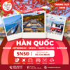 TOUR HÀN QUỐC – THÁNG 10,11/ 2026 | Vietjet Air| TP.HCM