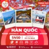TOUR HÀN QUỐC – THÁNG 10,11/ 2026 | Vietjet Air| TP.HCM