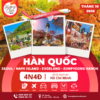 TOUR HÀN QUỐC – THÁNG 10/ 2026 | Vietjet Air| TP.HCM