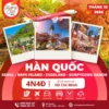 TOUR HÀN QUỐC – THÁNG 10/ 2026 | Vietjet Air| TP.HCM