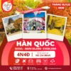 TOUR HÀN QUỐC – THÁNG 10,11,12/ 2026 | Vietjet Air| TP.HCM