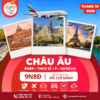 TOUR CHÂU ÂU- THÁNG 10/2026 | Emirates - Turkish| TP.HCM