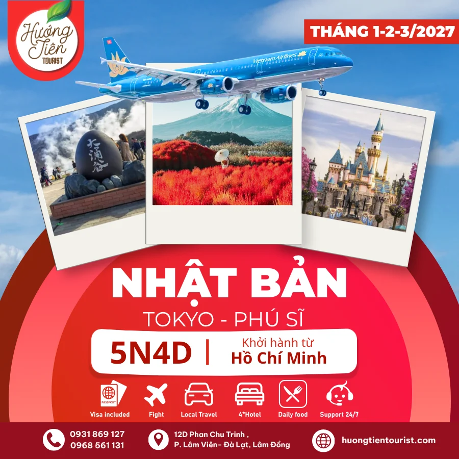 tour nhật bản